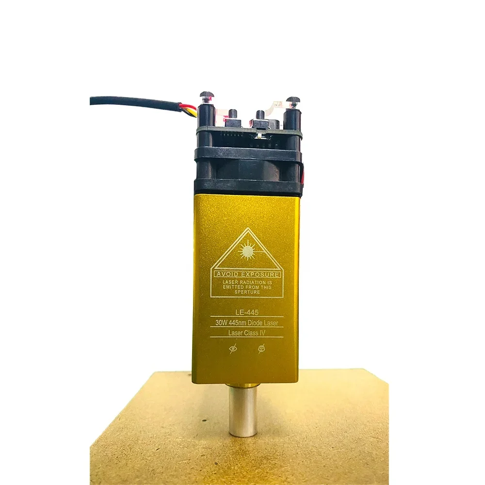 30W 450nm testa Laser a luce blu messa a fuoco fissa intaglio fai da te macchina per incisione incisore accessori strumenti fai da te testa modulo Laser