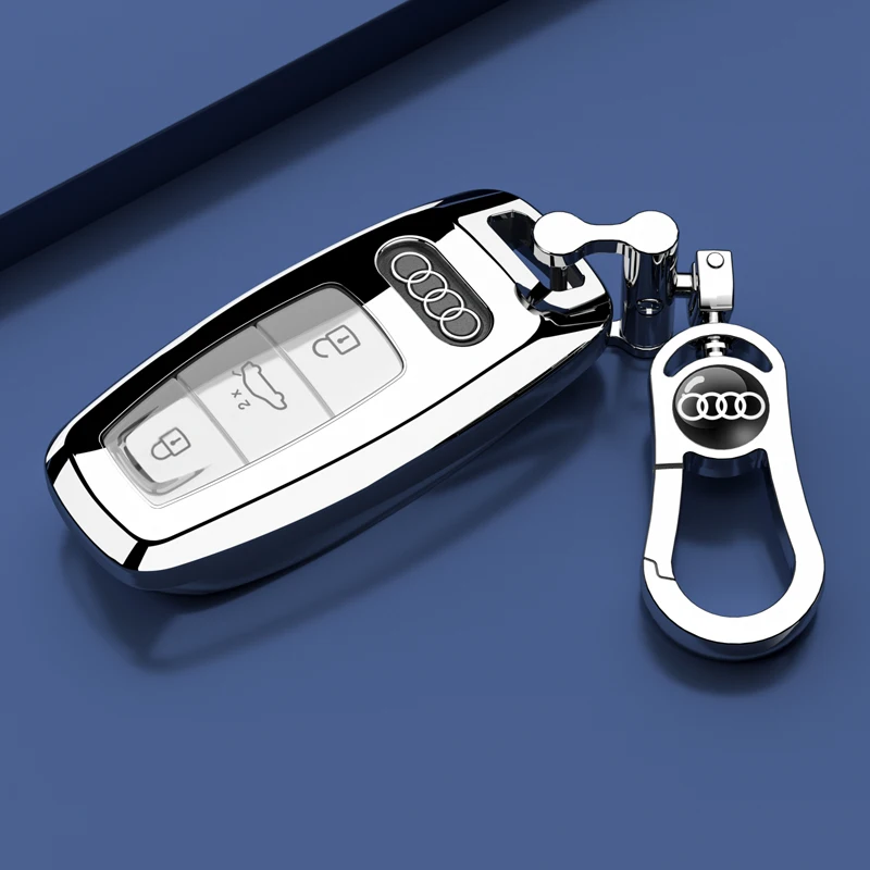 

ТПУ подходит для мужского чехла для ключей Audi A6L 2025 года, высококачественные автомобильные принадлежности A6L 24, корпус A3, комплект аксессуаров для интерьера
