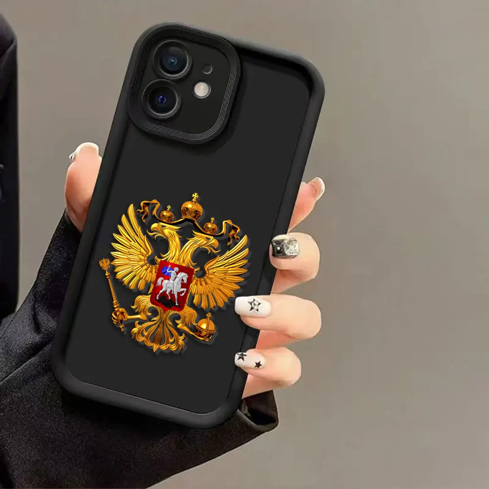 

Russian Emblem Flags Phone Case For MOTO G9 G22 G24 G30 G32 G34 G52 G53 G54 G60 G75 G84 G85 E22 E32 E40 EDGE 40 50 60E TPU Case