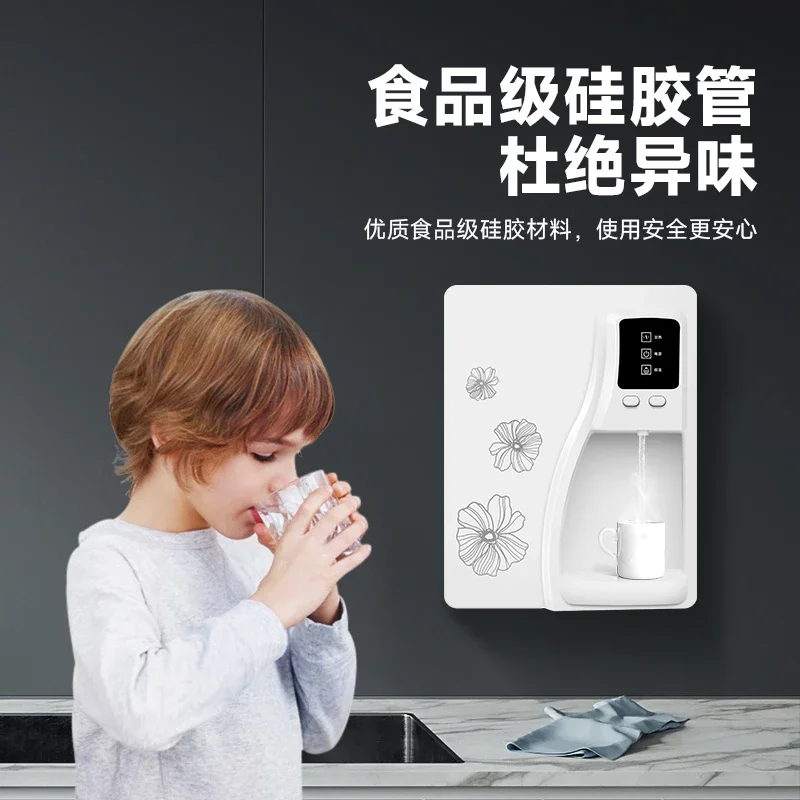 موزع مياه مثبت على الحائط 220 فولت، شريك آلة مياه نقية مضاد للحرق الجاف مع وظيفة تسخين للمنزل BDB