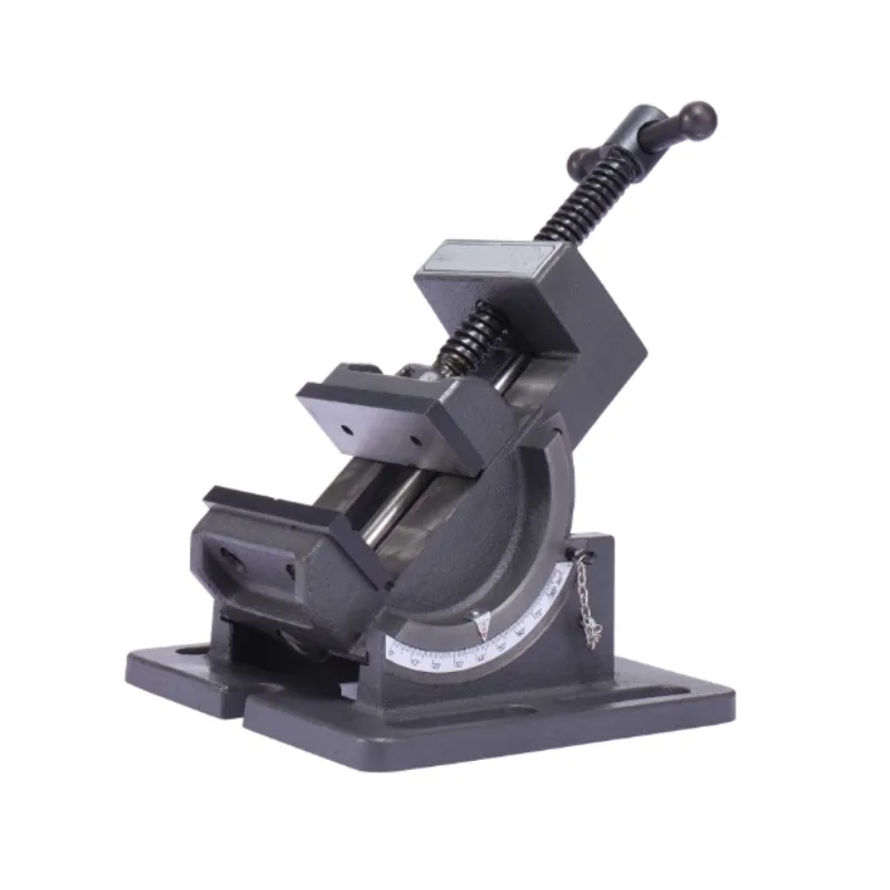

0-90 Angle Tiltable Guide Rod Type Flat-mouth Clamp Drilling Machine Visor 3 Inch 4 Inch Small Table Pliers