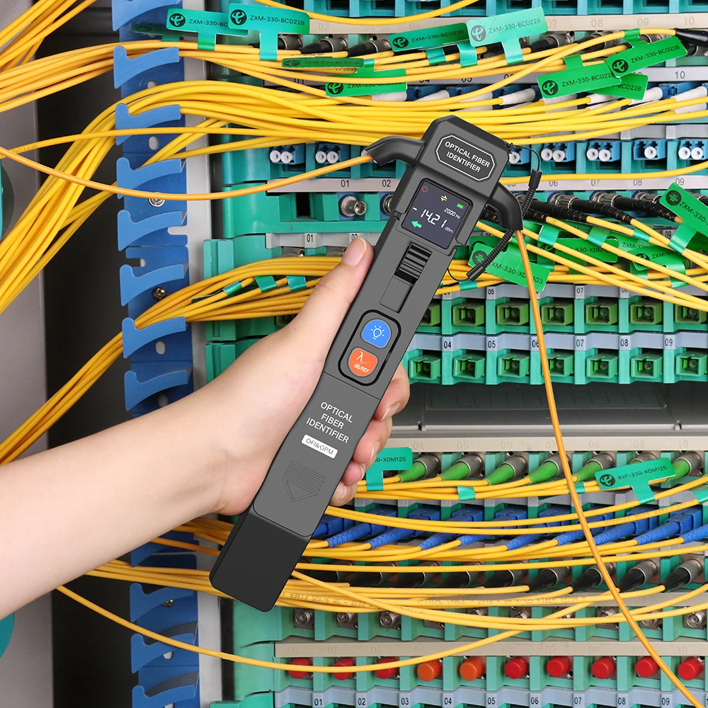 Optic Traffic signal Detector Identifier Kfi-35p Optical Fiber Identifier Fibra Drop