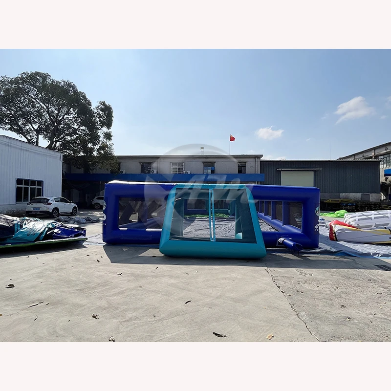 業務用PVC製インフレータブルフットボールコート＆アリーナサッカーフィールドレンタル用ゲーム
