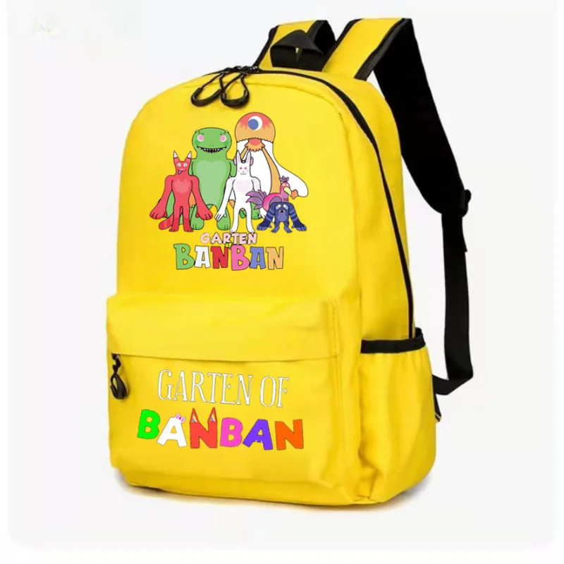 Garden of banban Original Anime School Bag Children Cartoon Student Backpack Boys Girls Birthday Gift Casual Bag