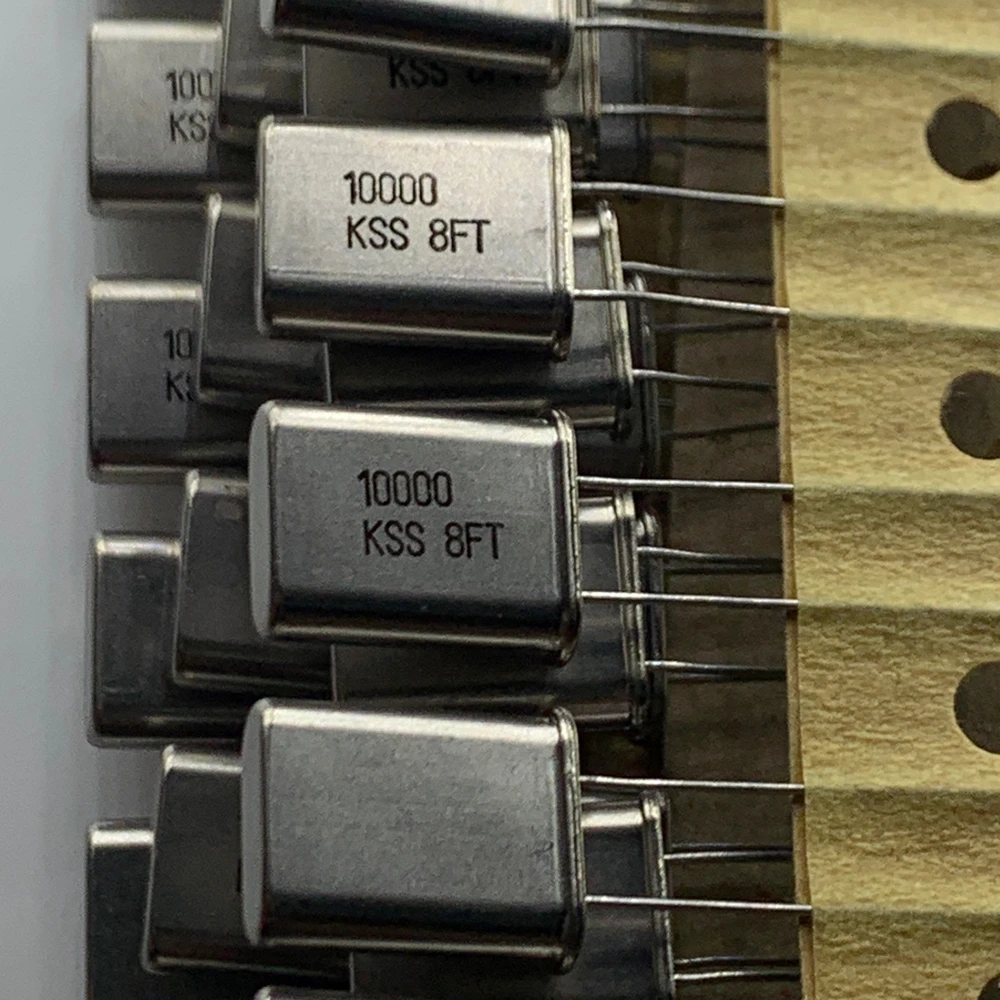 50 PCS/KDS Passive Crystal HC-49U 10.000MHZ 10MHZ 10M Quartz Crystal In-line Insertion