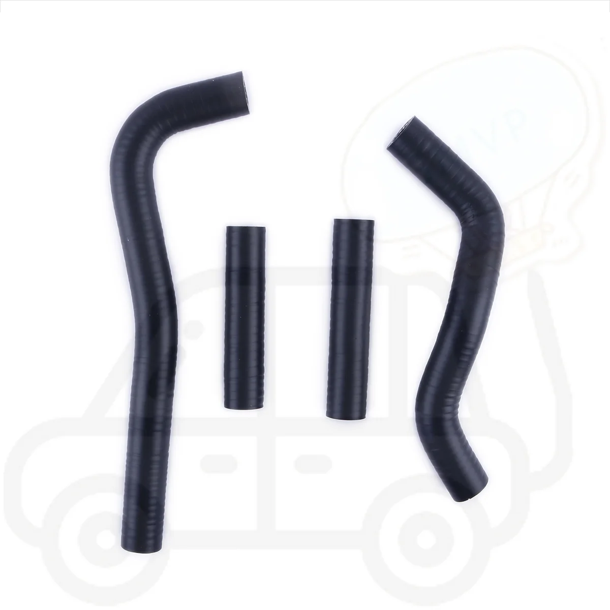 4PCS Silicone Radiator Hose For 2007-2022 Honda CRF150R CRF 150R / CRF150RB Replacement Part 2008 2009 2010 2011 2012 2013 2014