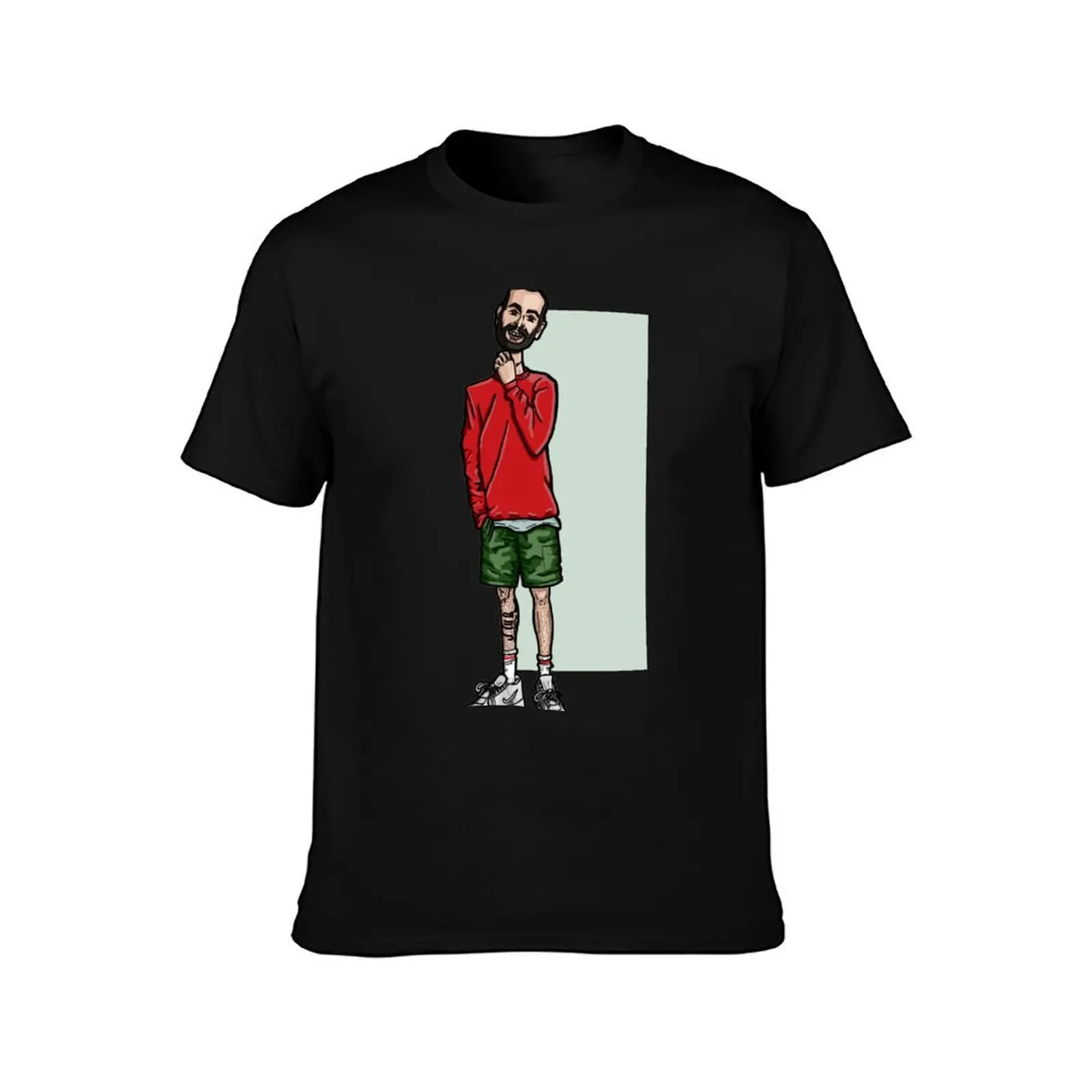 Joseph Gilgun T-Shirt, Summer Casual Cotton Tee, Oversized Streetwear Tops, Vintage Graphic Print, Loose Fit Short Sleeve