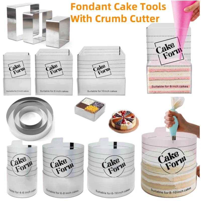 

4-Piece Set-Quality Cake Frosting Beginners Cake Decorating Kit Compatible with Piping Bags
