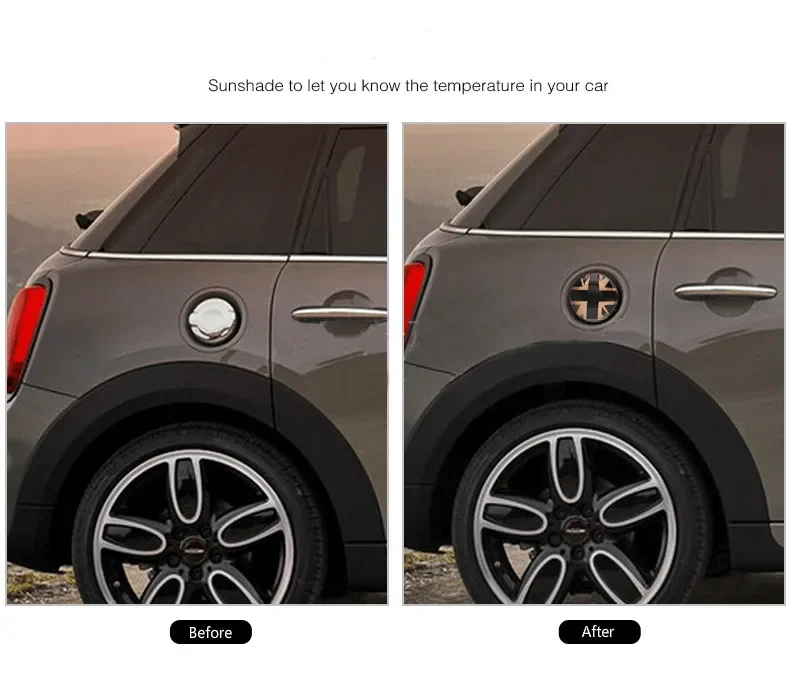 

Dedicated for BMW mini coopers fuel tank cap sticker shell F55 F56 high with fuel tank cap decoration modification sticker