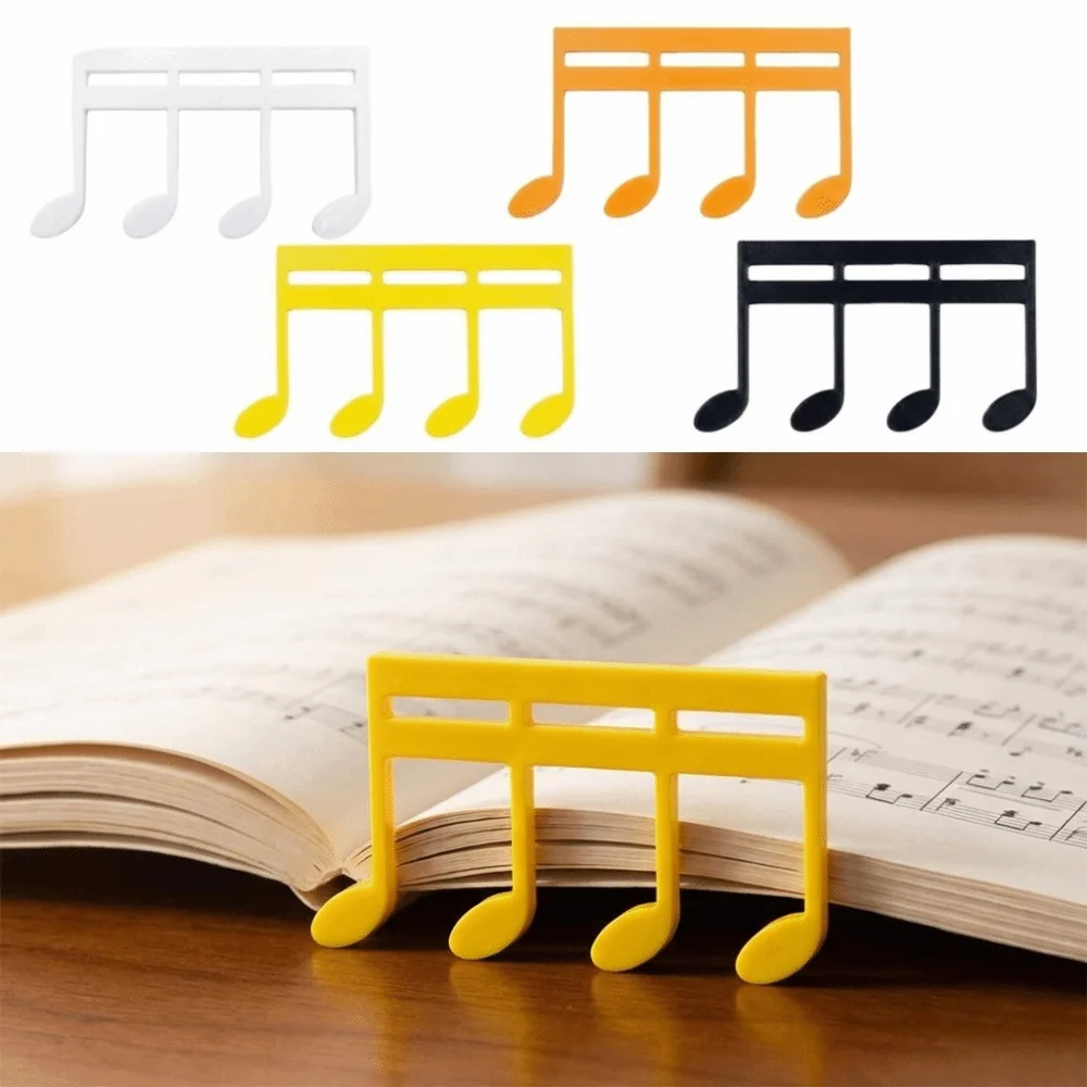 Music Bookmark 3D Printing Music Note Clamp Portable Stationery Sheet Music Holder Creative Universal Music Book Clip Reading
