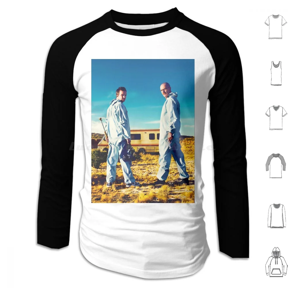 7 Hoodie cotton Long Sleeve Walter White Jesse Pinkman Heisenberg Tv Show American Fan Tv Show Walter Tv Shows Jesse