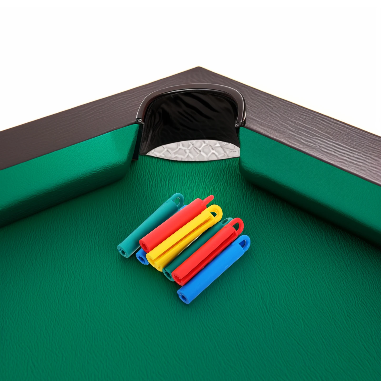 

8 Pcs Billiard Cue Hanger Play Room Stick Holder Pool Rack Hanging Clamp Table Fishing Rod Clips for Wall Cues