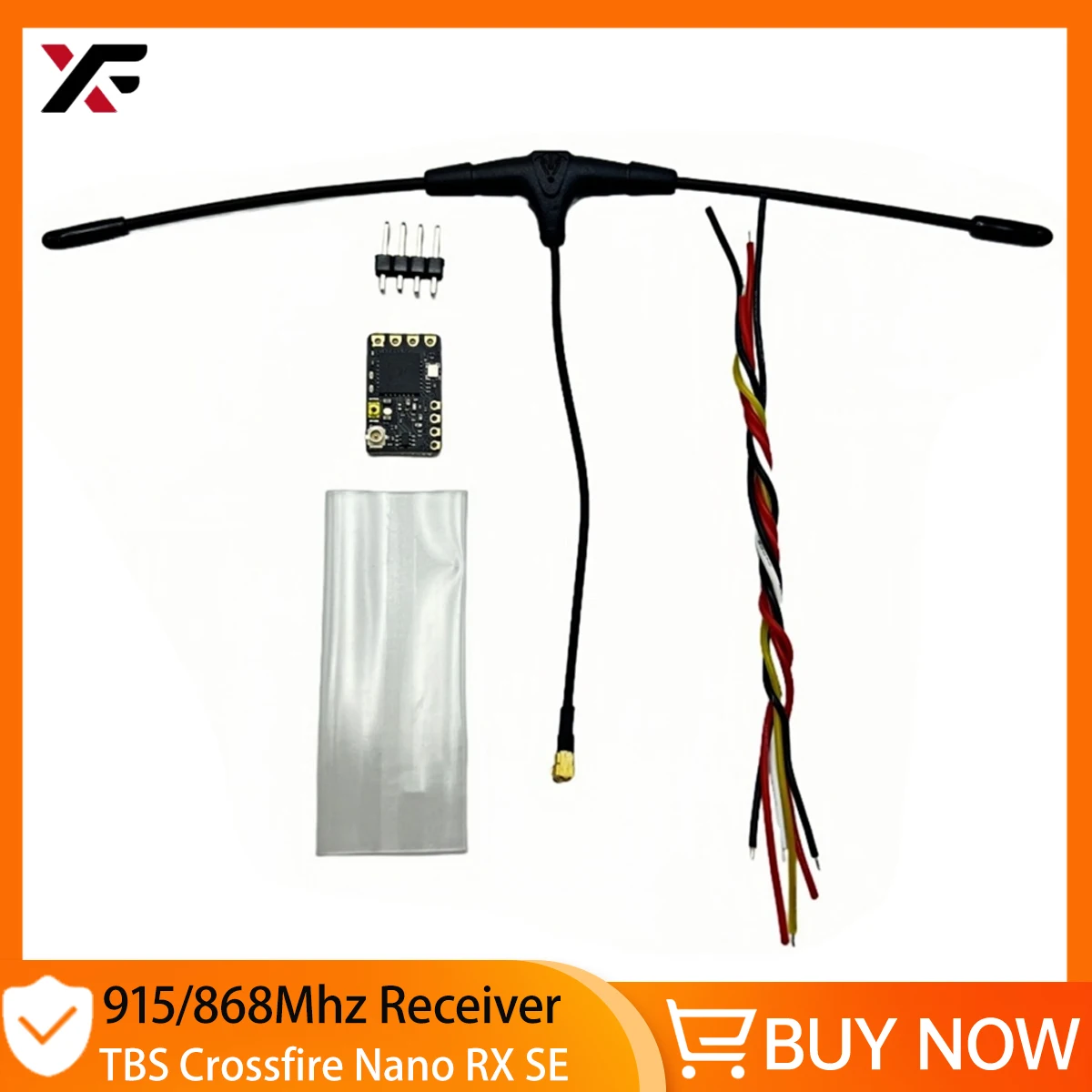 

Original TeamBlackSheep TBS Crossfire Nano RX SE Receiver 915/868MhzLong Range Radio system For RC Drone