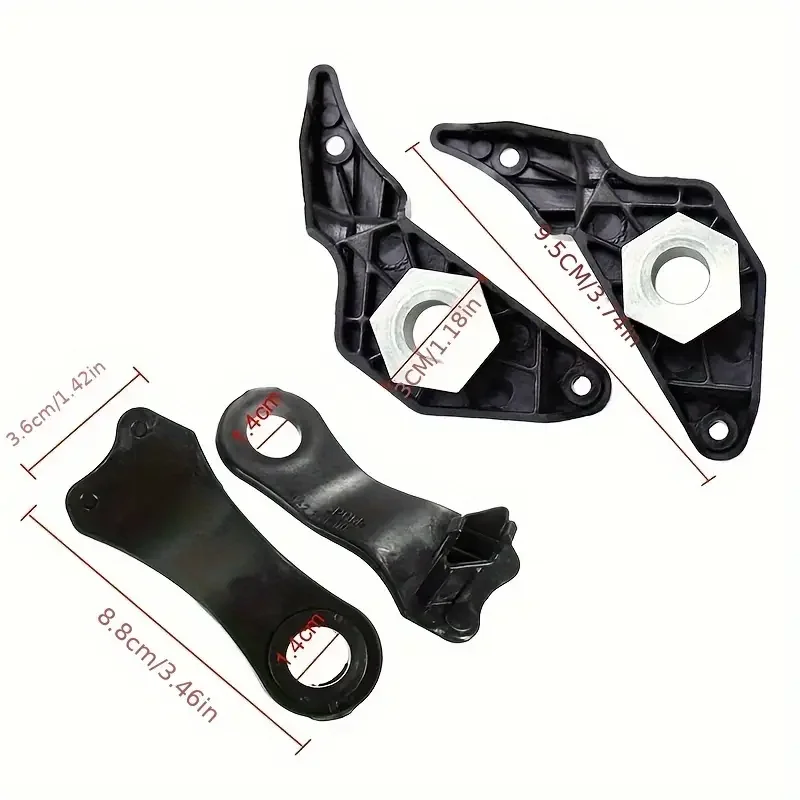 63126949634 63126949633 63126941478 63126942478 Front Headlamp Bracket Clips Headlight Repair Kit For BMW 5 Series E60 E61 - view 5