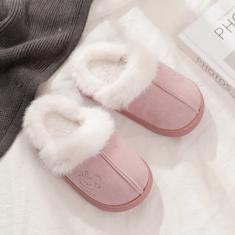 

Soft Soled Children Cotton Shoe Fashion Slipper Simple Girl Shoe 2025 New Home Shoes Anti Slip Baby Shoe Versatile Big Kid Shoes