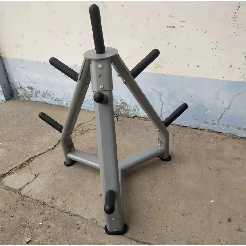 Vertical Weight Plate Tree Metal Barbell Rack Commercial Gym Storage Squat Rack