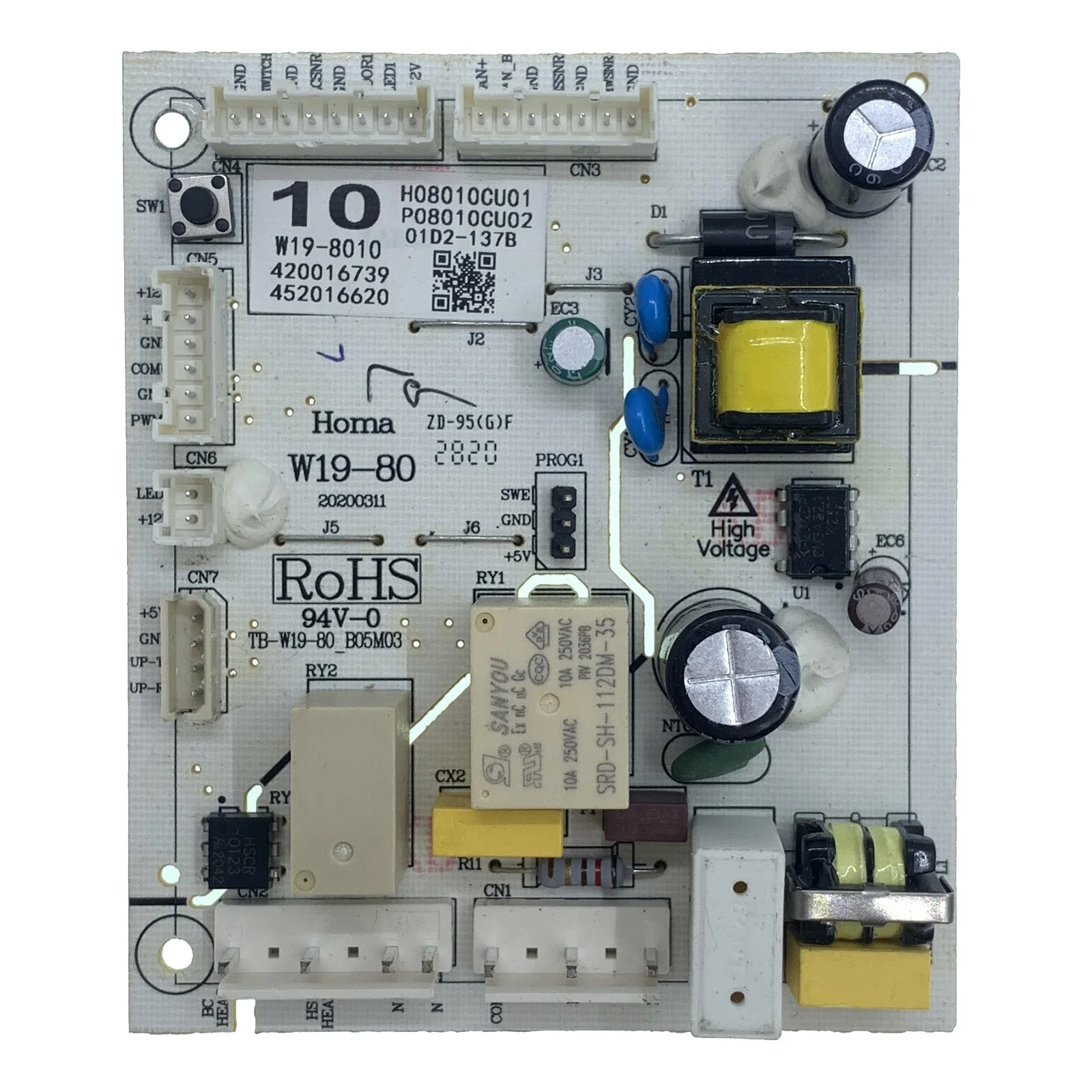 W19-80 Refrigerator / Fridge Circuit Board Power Control Board for WILLMARK RFN-420NFX