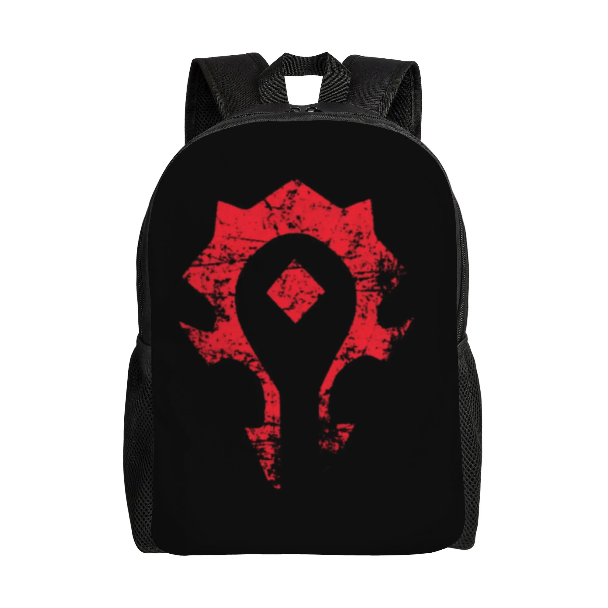 

Horde World of Warcraft Backpack Hiking Backpacks Women Colorful Breathable School Bags Stylish Rucksack