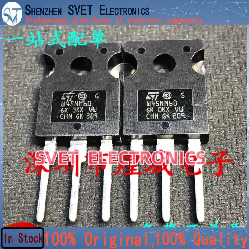 

10PCS-50PCS STW45NM60 W45NM60 TO-247 600V 45A Original In Stock Fast shipping