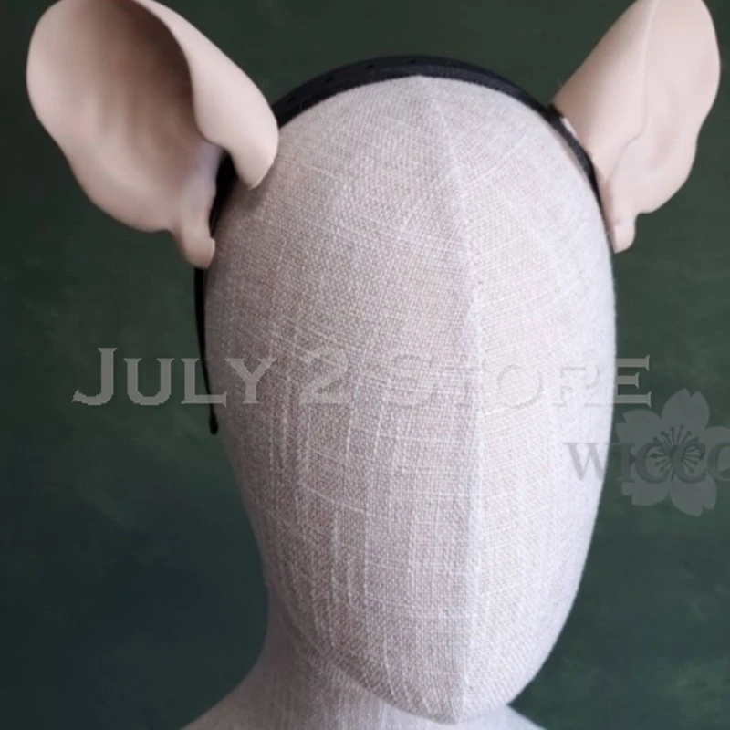 

Kawaii Rat Furry Ears Headband Night Party Simulated Cute Wolf Dog Ears cosplay full costumes carnival fantasy disguise