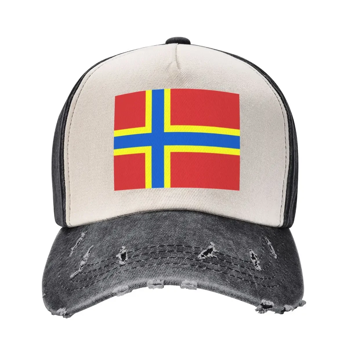 

Flag of Orkney, Scotland Baseball Cap New In The Hat tea Hat Anime Boy Child Women's