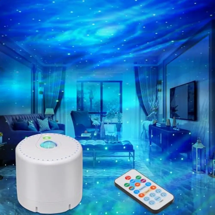 

Star Projector Galaxy Projector Remote Control Timer Galaxy Light LED Nebula Night Light Projector for Adults Bedroom Decoratio