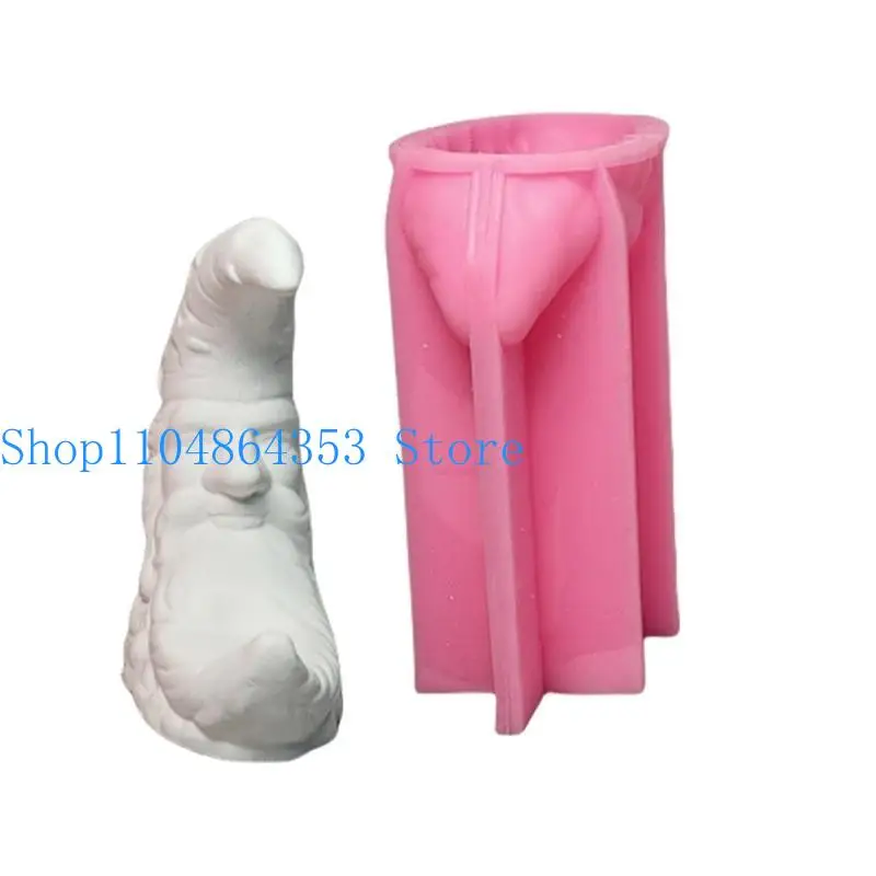 

652F Multipurpose Silicone Figurine Mould Accessory for Crafting Delicate Ornaments and Edible Treats in Kitchens Craft Shops