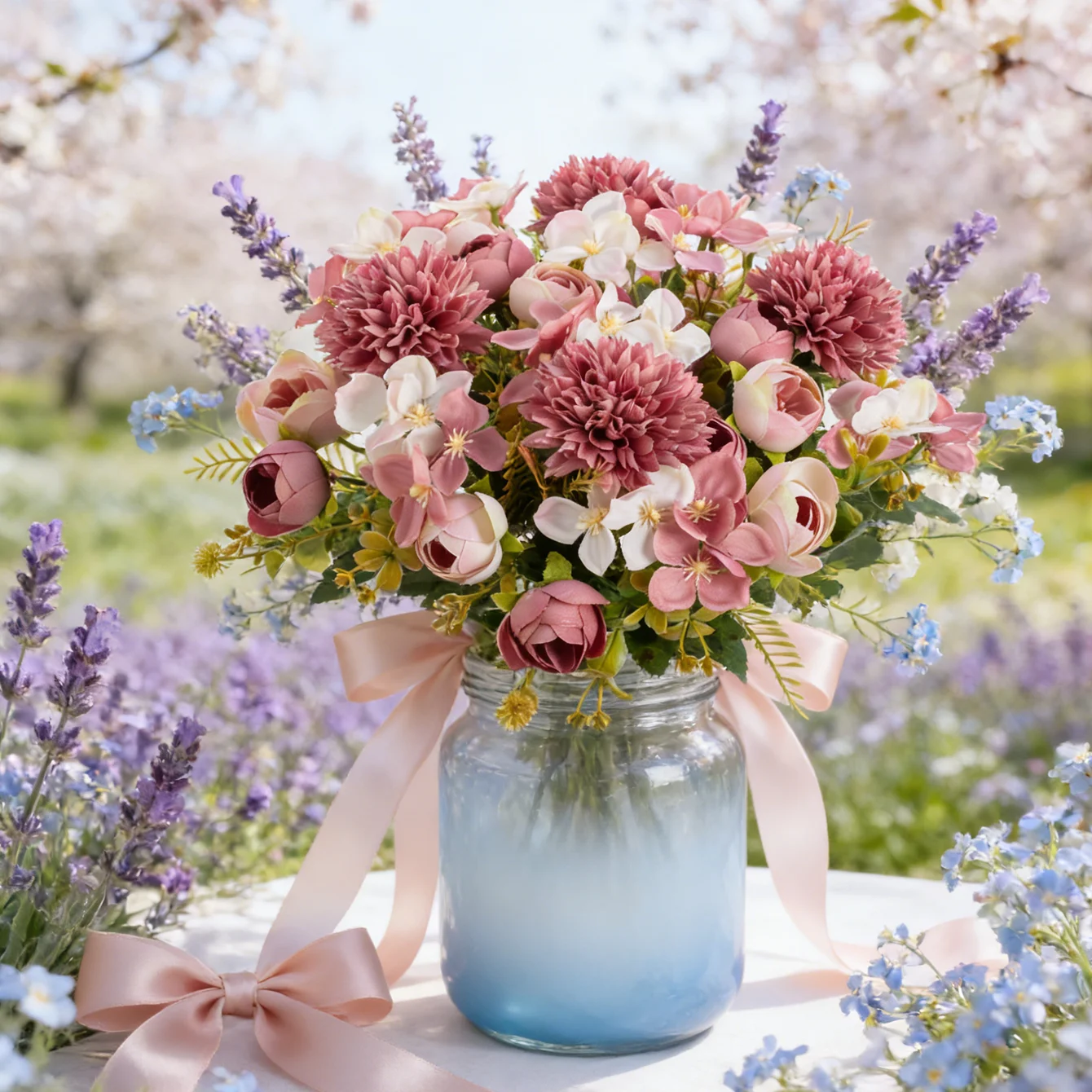 Künstliche Hortensien-Blüten für Zuhause, Büro, Zimmer, Bonsai, Tisch, Garten, Kranz, Hochzeit, Brautstrauß, DIY-Geschenk, Deko-Accessoire