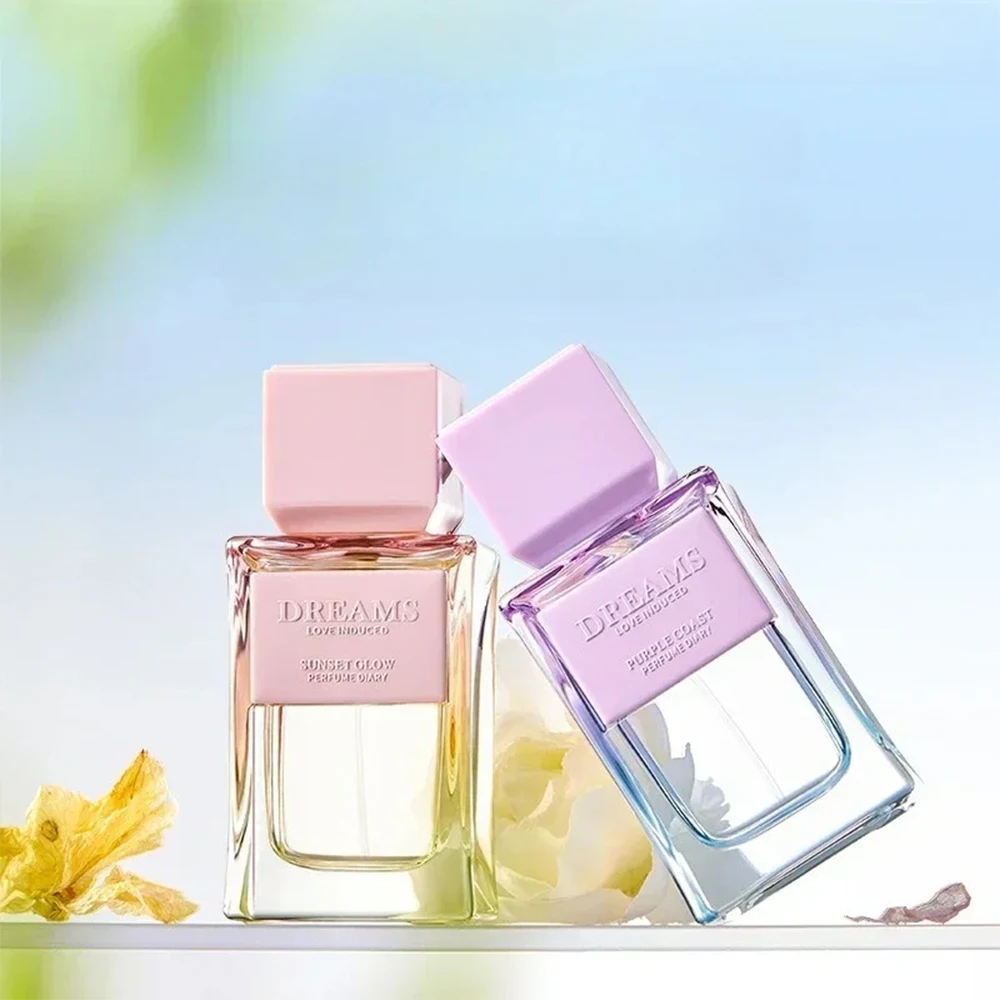Perfume original feminino de alta qualidade, perfume fresco eau de tulite, fragrância de longa duração, notas frutadas de ébano, presente para mulheres