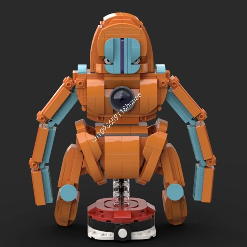 

775 шт. MOC Deoxzer DefenseDepdy Brickheadz строительные блоки пластиковая рождественская игрушка подарок образовательный творческий STEM STEAM обучение