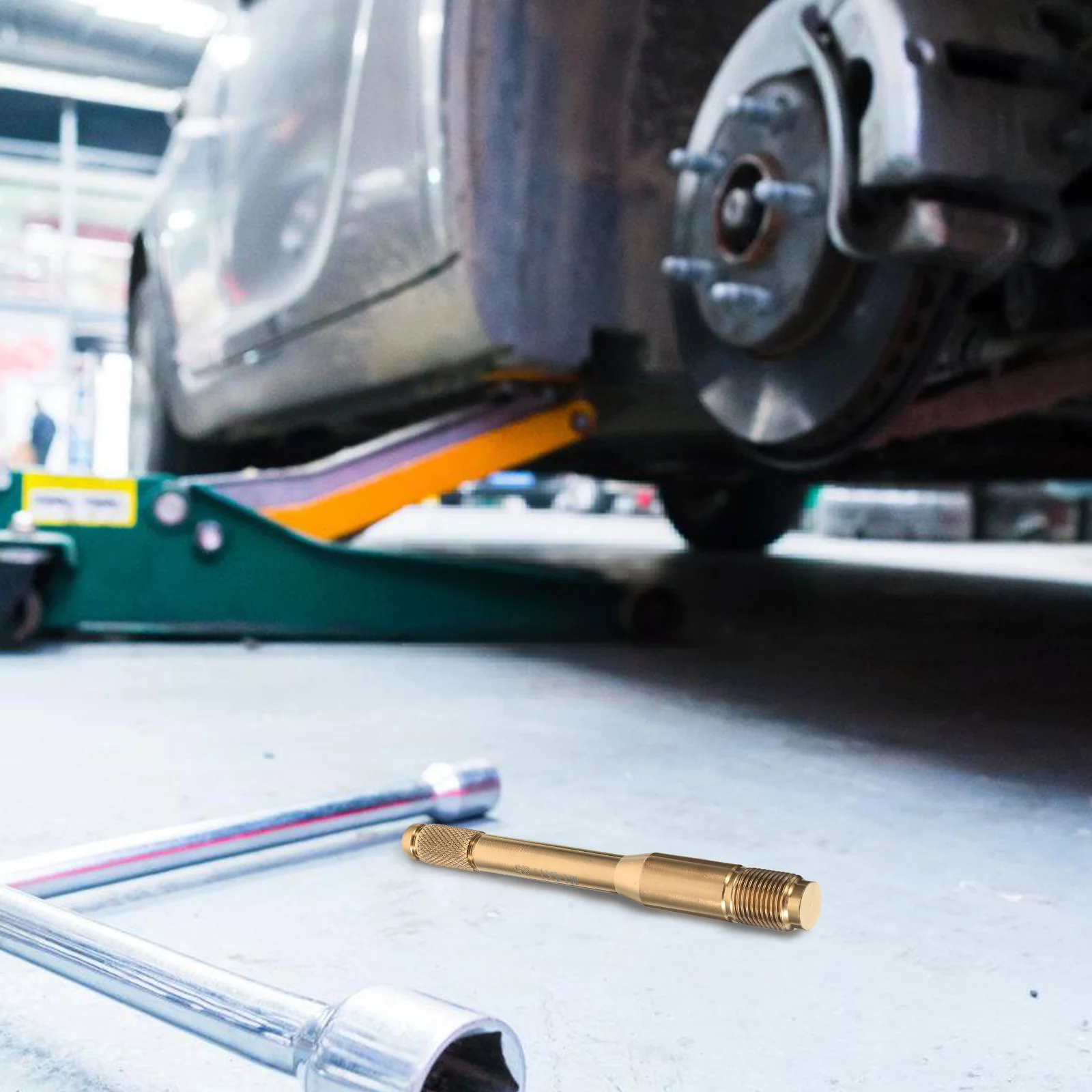 Stainless Steel Wheel Lug Nut Alignment Pin M14x1.25 Corrosion Resistant Auto Repair Tool Accurate Positioning for Fast Tire