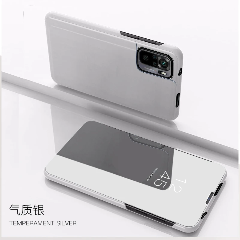 Xiaomiスマートミラーフォンケース,Poco m5 s,poko,Pococo