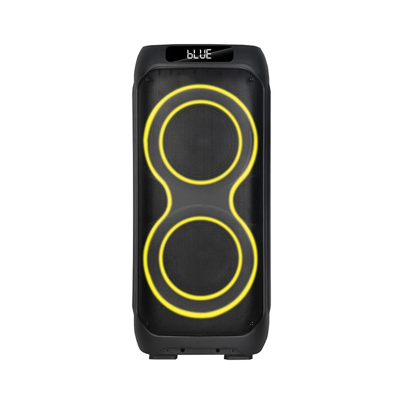 NDR-810 B210-01 Portable RGB LED Lighting Flame Fire Speakers For Home Theatre Parties Stage Computer Mobile Phone Outdoor Use