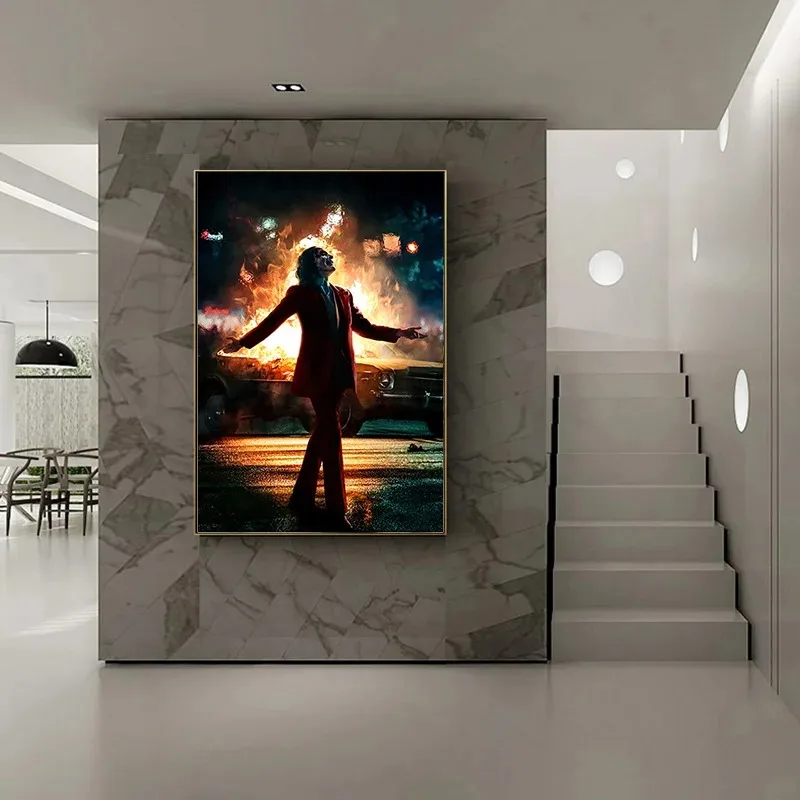 The Jokers  Movie Star Canvas Painting Modern Mysticism Poster Print High-end  Wall Art Pictures Living Room Hotel Home Decor