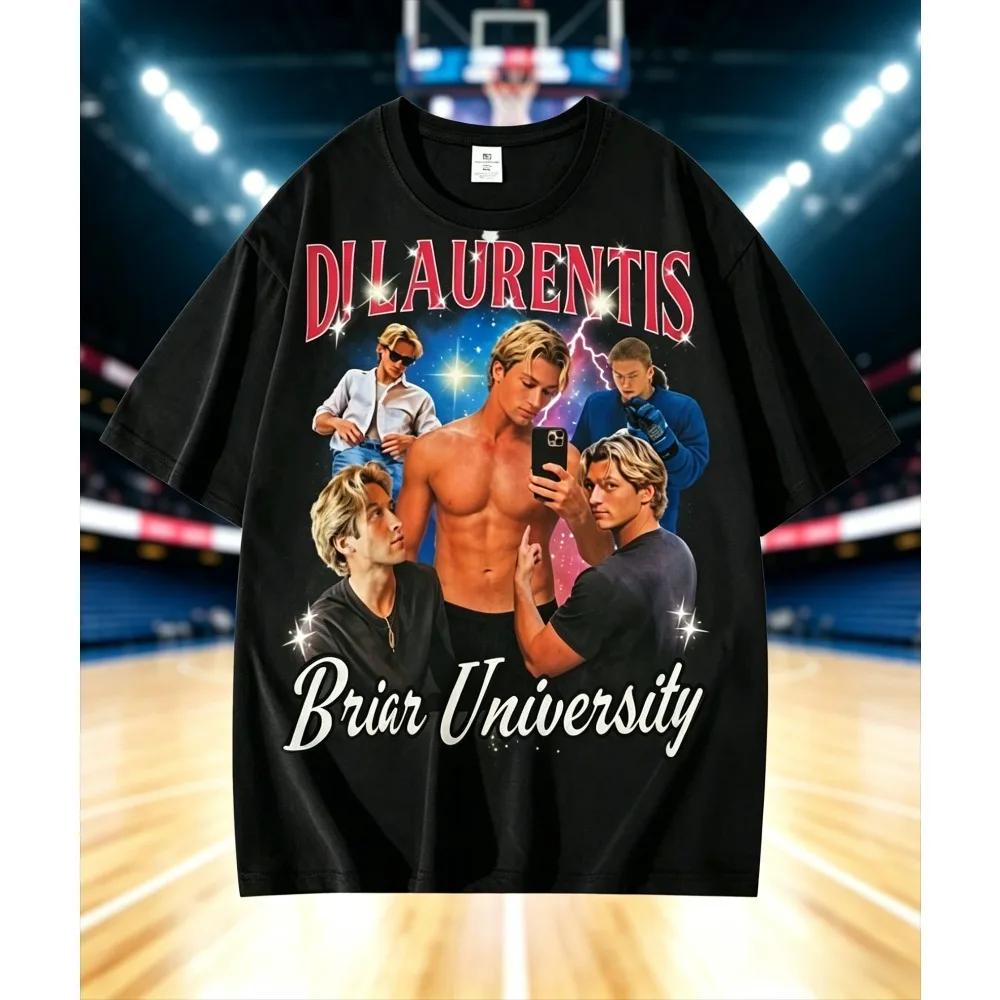 TV Off-Campus Briar Dean Di Laurentis 2026 T Shirt Cotton Unisex Men‘s Women's Summer Short Sleeve T-Shirt Tour Casual Men Tee