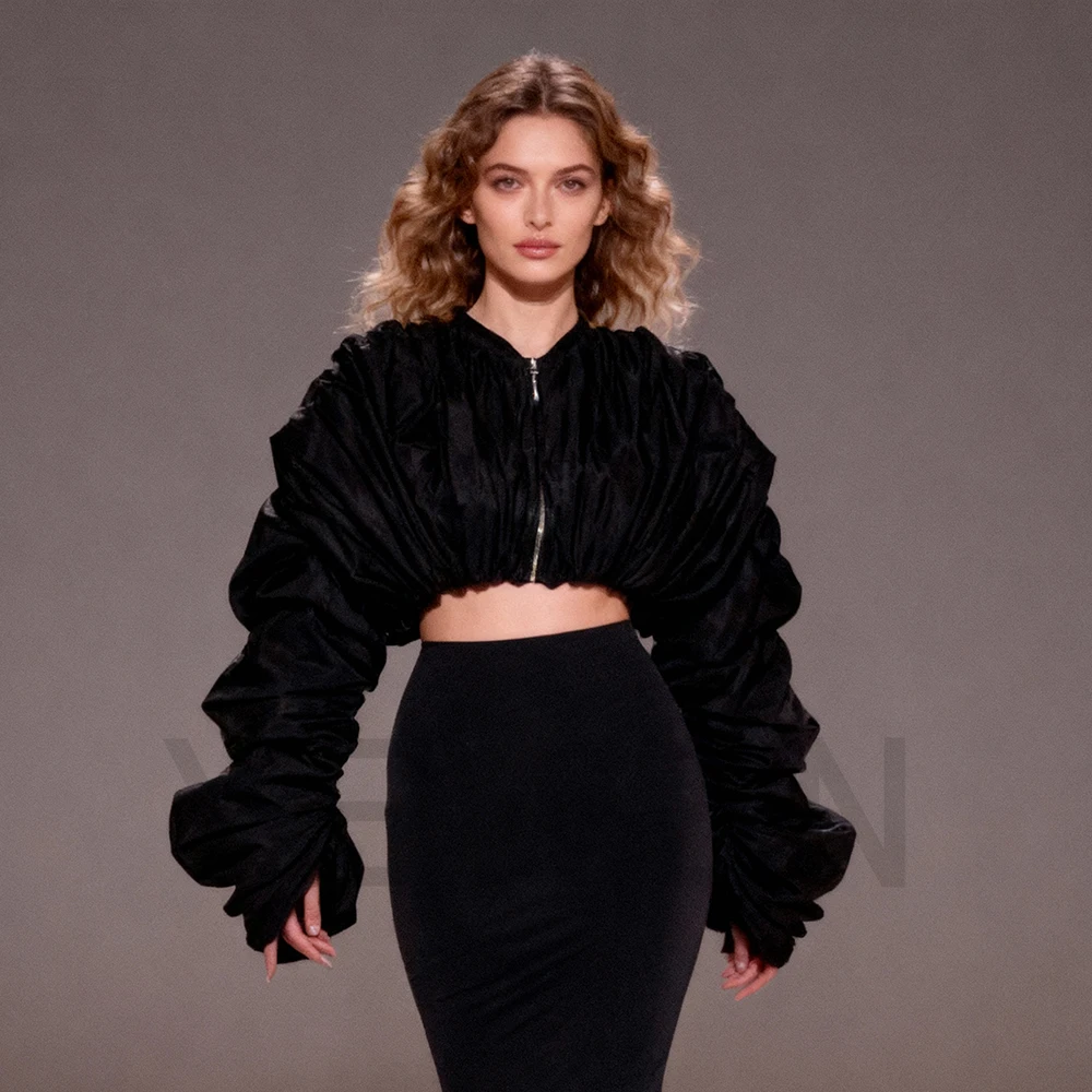 Fashion Mermaid Skirt High Waist Ruffles Photography Dresses for Special Occasions Dress for Wedding Elegant Cocktail Dresses