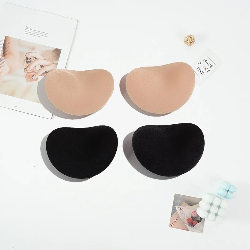 

Invisible Heart Padding Magic Bra Insert Pads Push Up Silicone Self Adhesive Breast Enhancer Women Intimates Breast Lift Nipple