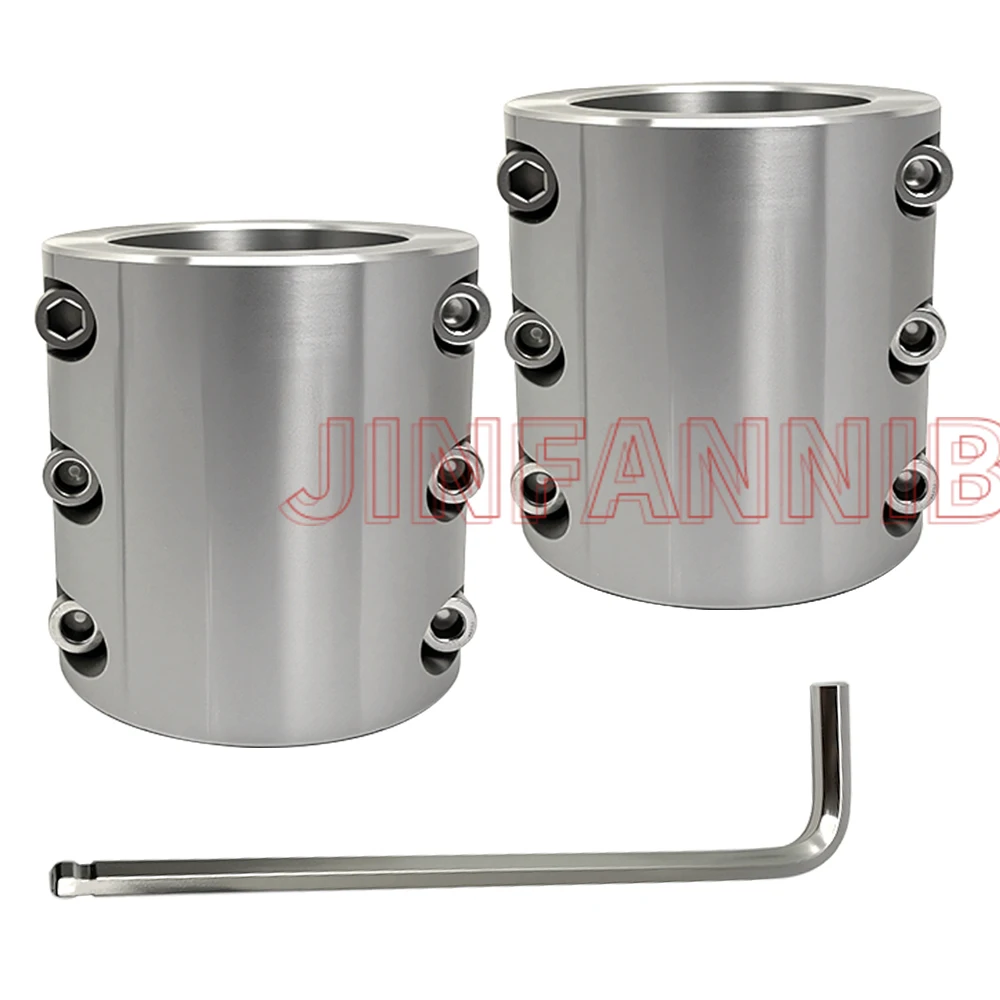 

2 шт. 2-дюймовые зажимы для трубок с разъемным воротником, болтовые/зажимы на сварных креплениях в рулонной клетке