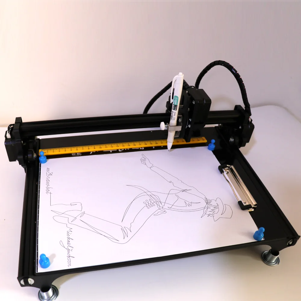 automatic electronic handwriting robot  Copying Typewriter line drawing plotter picture drawing automacticly
