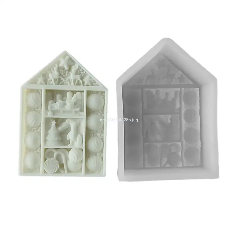 

DIY Silicone Soap Moulds House Silicone Molds Hand-Making Accessories Soap Mold Perfect for DIY Soap Dropship