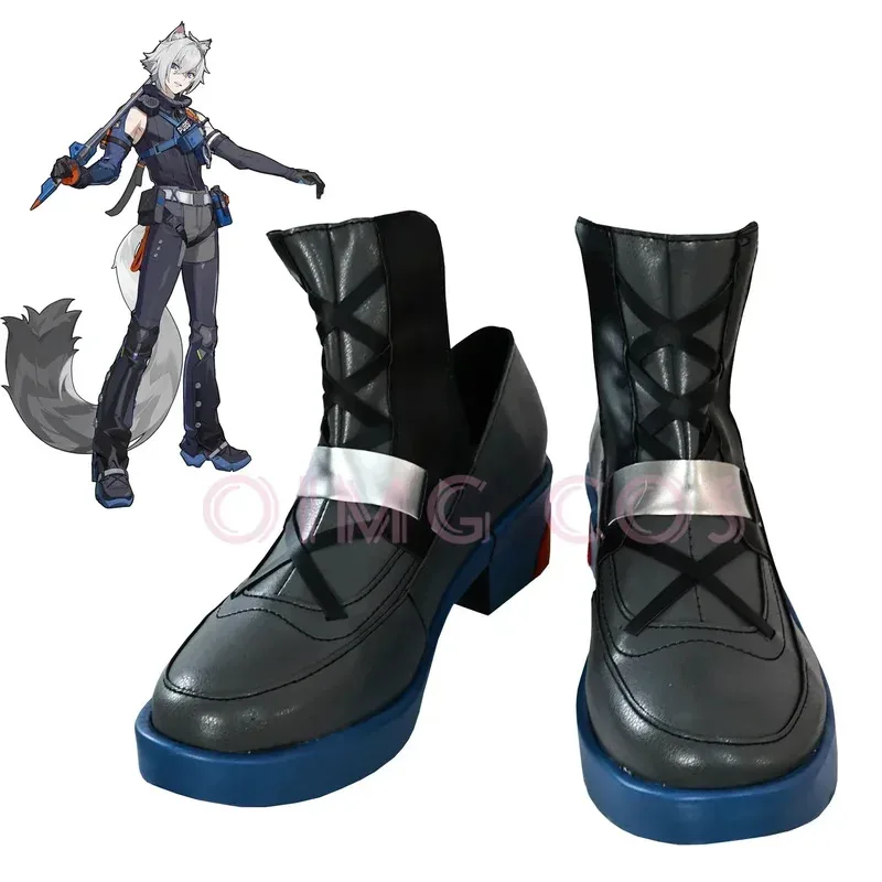 

Zenless Zone Zero Seth Lowell Halloween Cosplay Shoes for men Chinese Game Anime Style