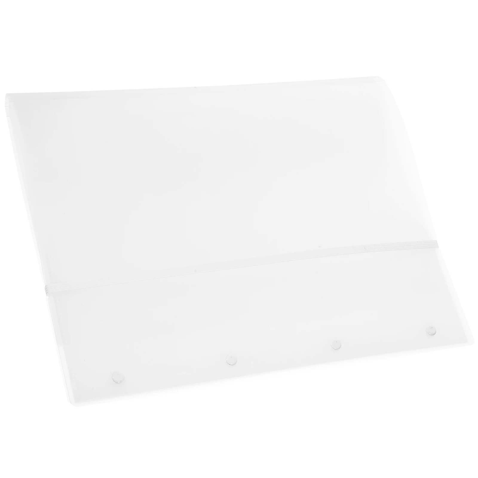 

File Folder Core Portable Document Organizer School Office Home Clear Plastic Binder Sleeve Page Protector for Work Study