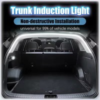 Car High Brightness Trunk Lighting Ambient Light Interior Decoration Led Wireless Automatic Sensing Tailgate Light Strip
