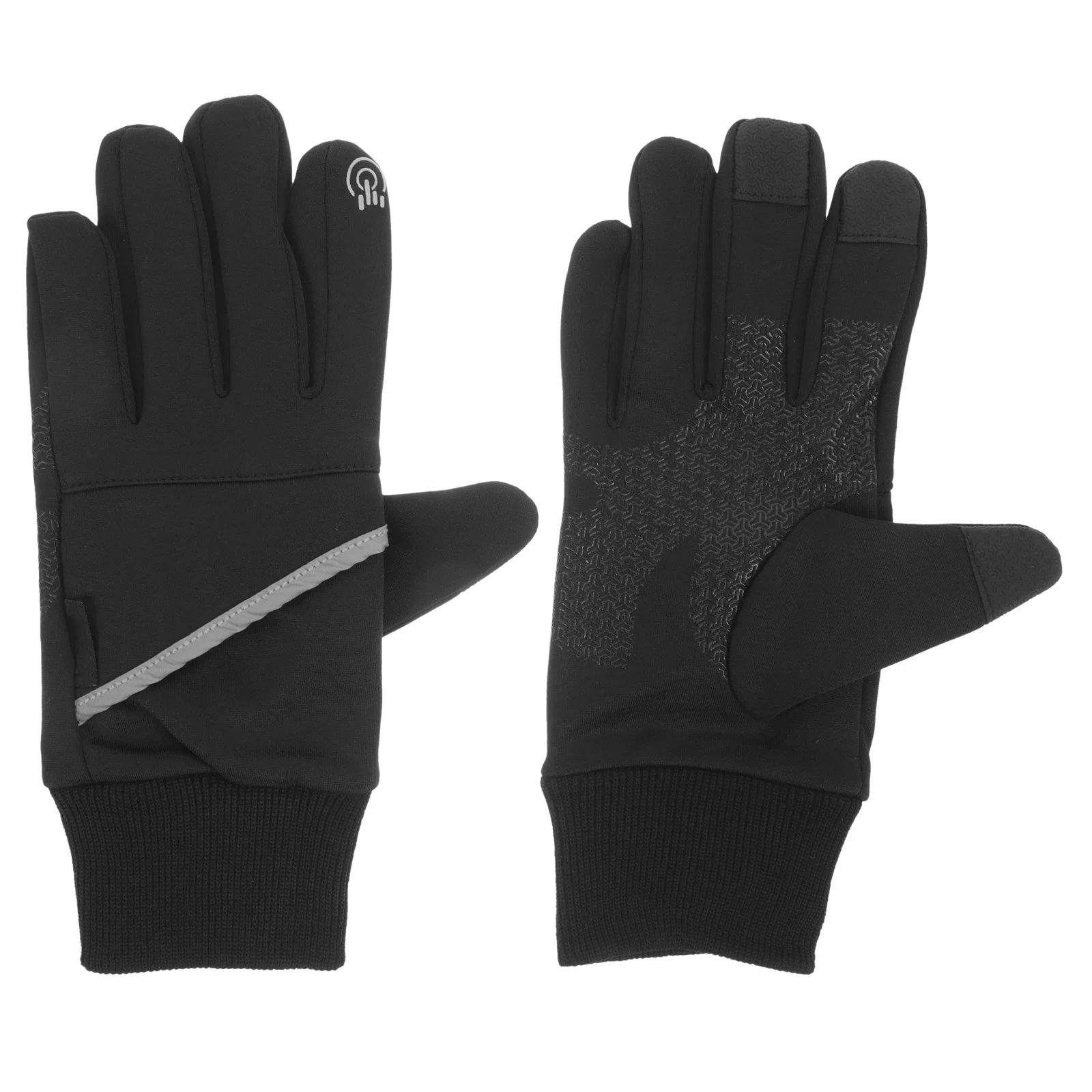 

1Pair Touch Screen Warm Gloves for Men Women Winter Wind-Proof Waterproof Anti-Slip Fingertip Conductive Fiber Glove
