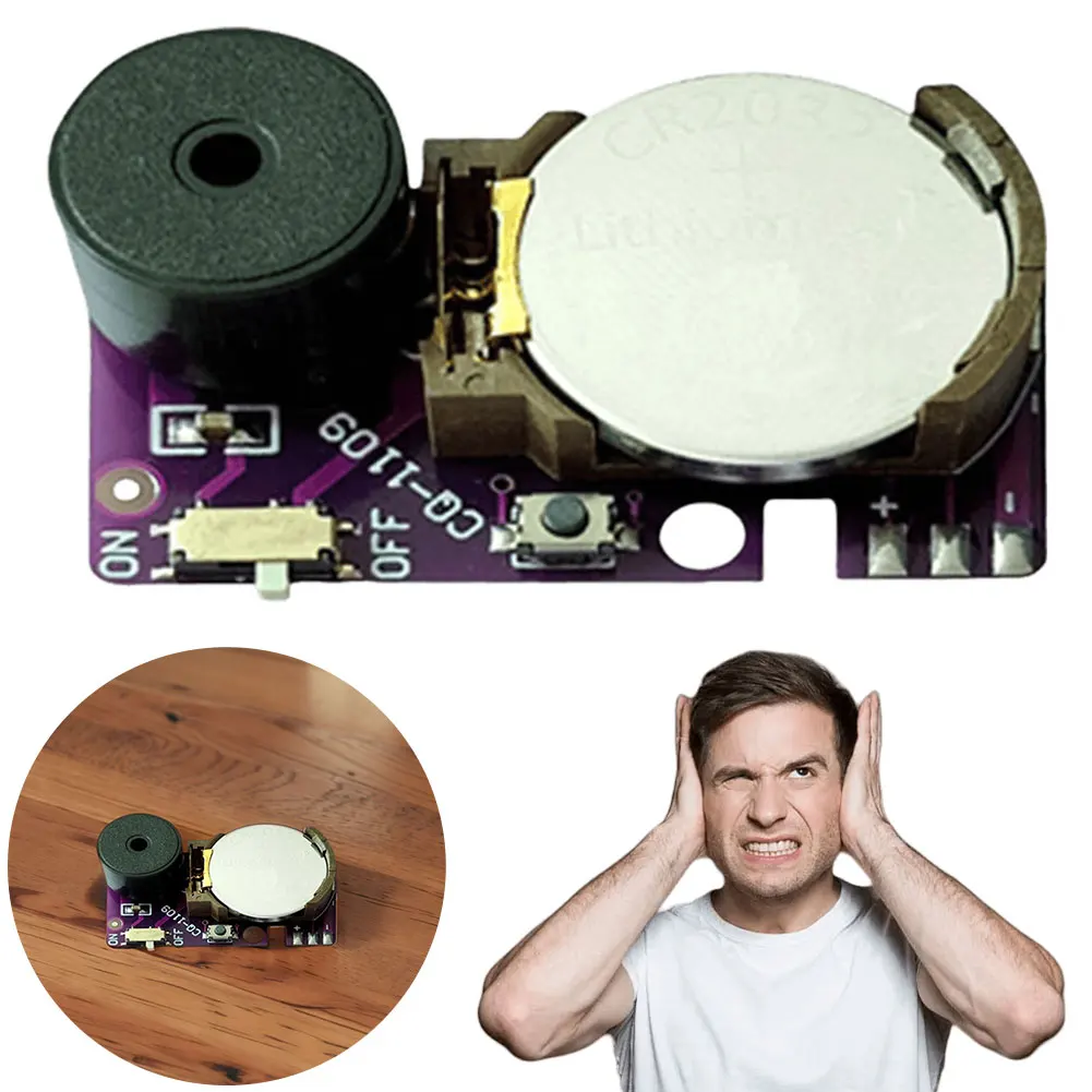 3-10Pcs Cricket Noise Maker Prank PCB Beeping Hidden Prank Lrritating Noise Continuously Annoying Sound for Fool\'s Day Halloween