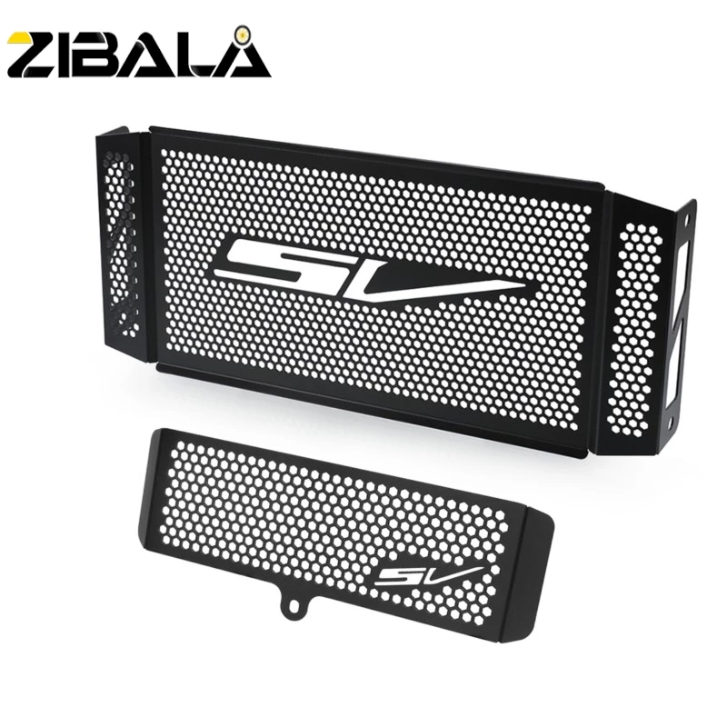 Motocicleta Radiator Grille Guard Cover, Acessórios Protector para Suzuki SV1000 N S SV 1000N SV1000S, 2003-2004-2005-2006-2007