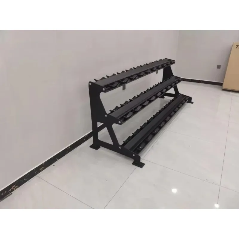 Commercial Fitness Dumbbell Rack Heavy Duty Stand For Multiple Dumbbell Weights Powerful Storage