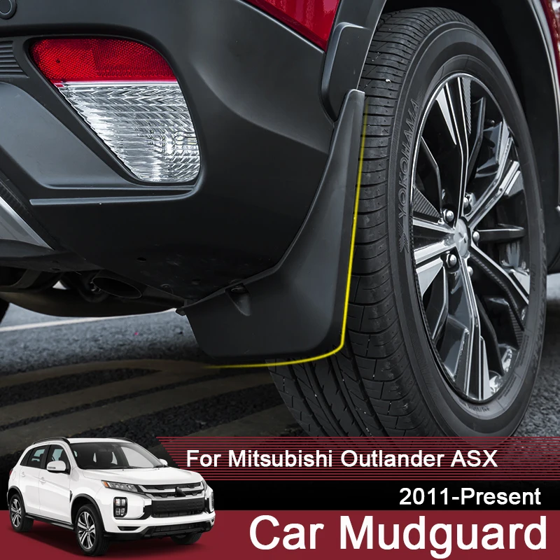 

4 шт., задние брызги для Mitsubishi ASX Outlander Sport Eclipse Cross GK 2011