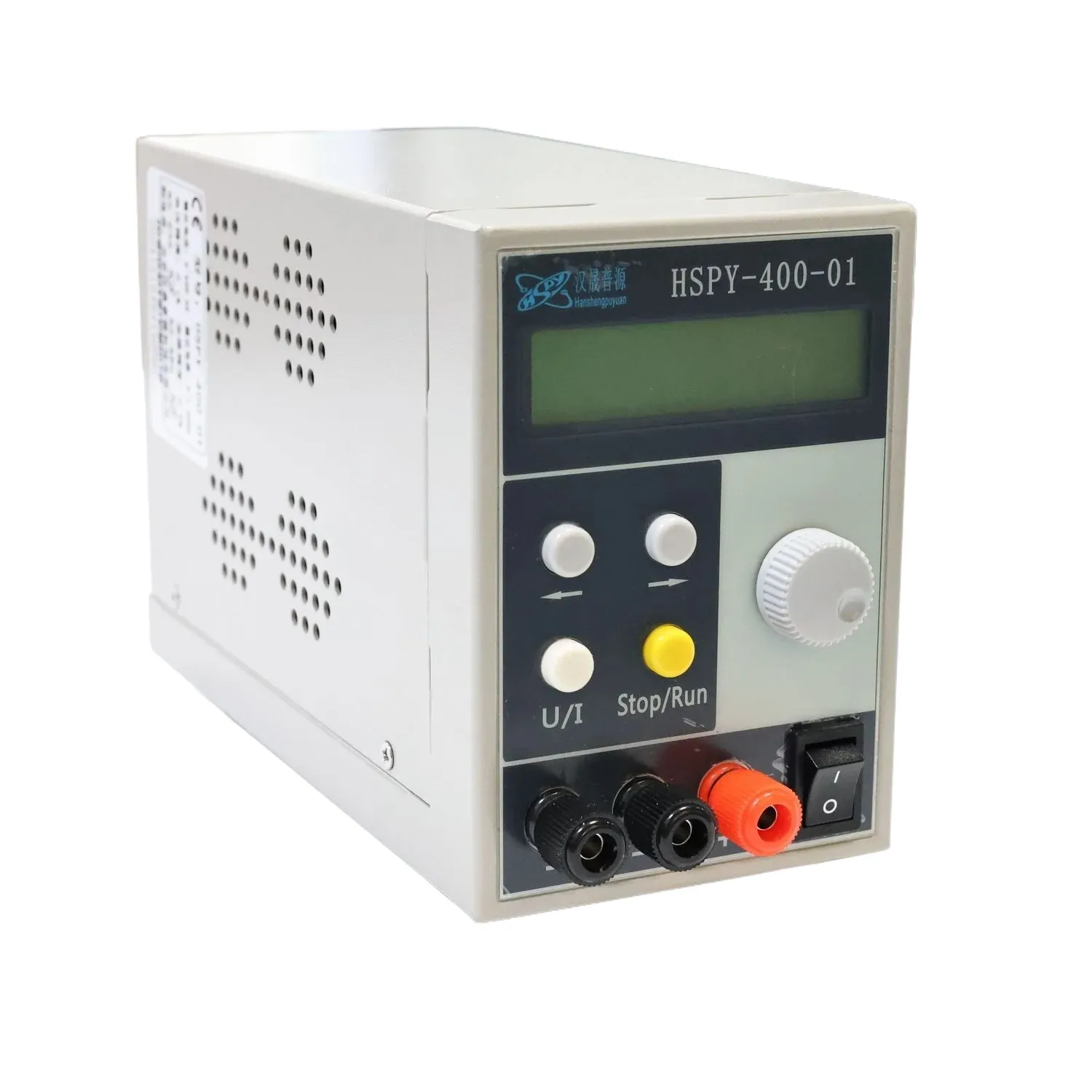 Fonte de alimentação DC programável HSPY-400-01 400V 1A Alta precisão 0-400V Banco de laboratório ajustável Resolução 0,001A