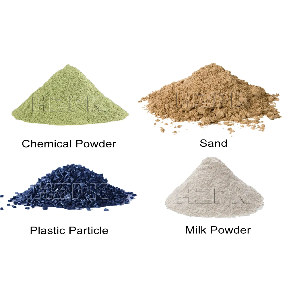 ناقل لولبي لتغذية مسحوق الفولاذ المقاوم للصدأ عالي السرعة